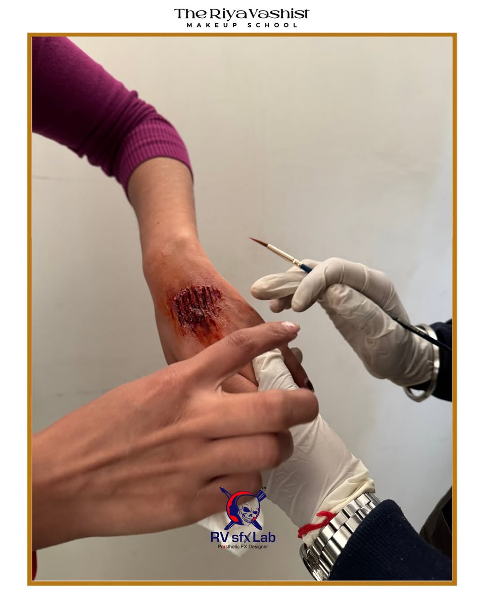 rvmua's tweet image. 🎭 From SFX illusions to client transformations – we create makeup that inspires.

students master artistry trusted by film, theatre &amp;amp; brides alike.

📞 +91 9953783110 | 🌐 riyavashist.com

#theriyavashist #sfxmakeup #makeupeducation #theriyavashistmakeupschool