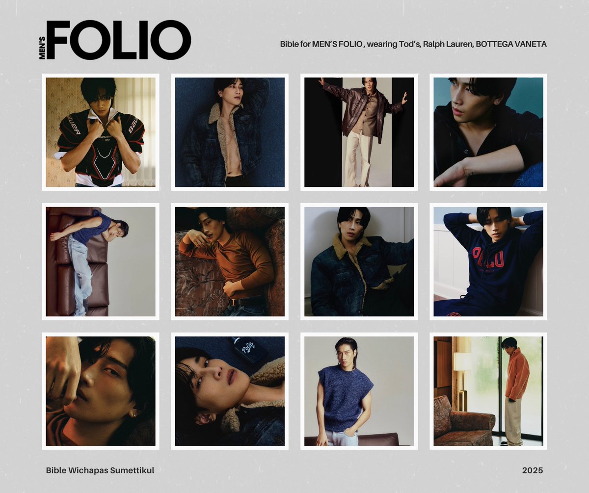 Bible for MEN’S FOLIO.

<a href="/biblesumett/">Bsumettikul</a> 
#BibleWichapas ❤︎ #bsumone