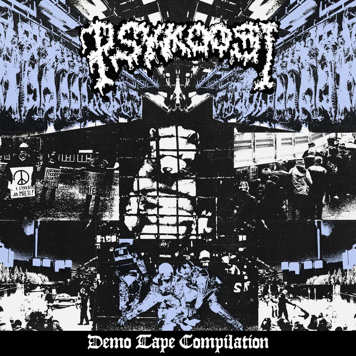 ≪新入荷≫PSYKOOSI "Demo Tape Compilation" CD-R（会員限定の品物です）…2023年結成，フィニッシュ・ロウ＆ミニマリスティク・グラインドコア・トリーオウ，2025年デモ音源集．"LIFE OF STRESS" (2024) / "WHAT DO YOU VALUE?" (2024) を纏めて収録．ignorantscene.cart.fc2.com/ca2/1675/