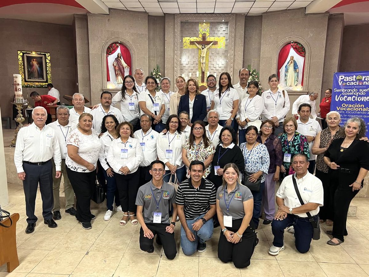 Tomémonos en serio la vida eterna que Dios nos ofrece, y hagamos todo para alcanzarla, amándolo a Él y amando al prójimo. Misa con los participantes en el encuentro provincial de FAJULAVI en la parroquia Sagrados corazones #Reynosa