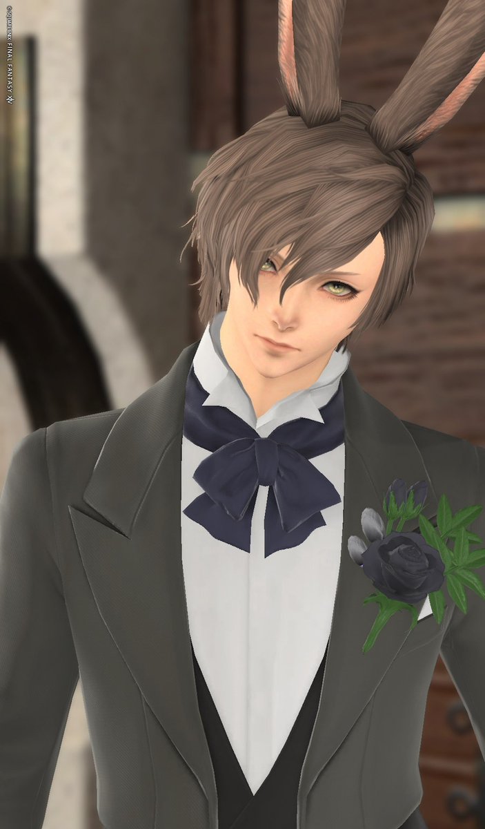 おはようございます！
普段マウントはルーレットで出してますが、思いもよらないマウント出るとふふっ😂ってなりますw
今日も頑張ります！
#FF14 #ヴィエラ #うさお