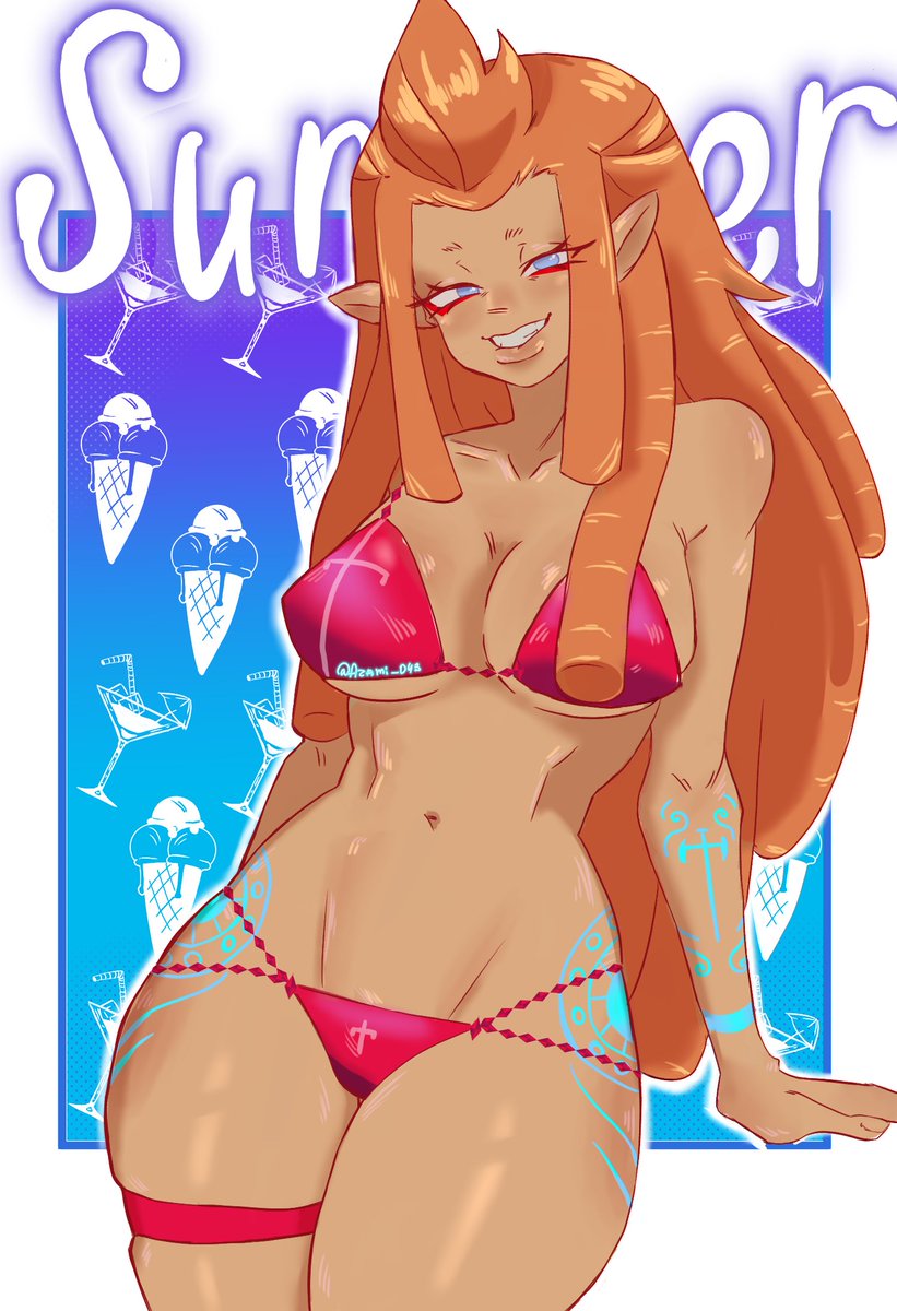 Azami_043's tweet photo. Summer is almost over, but it's better late than never 🍓🍓🍓
#wakfu #Goultard #ankama #summer #art #fanart #ArtistOnTwitter #artist https://t.co/gtwQAessiz