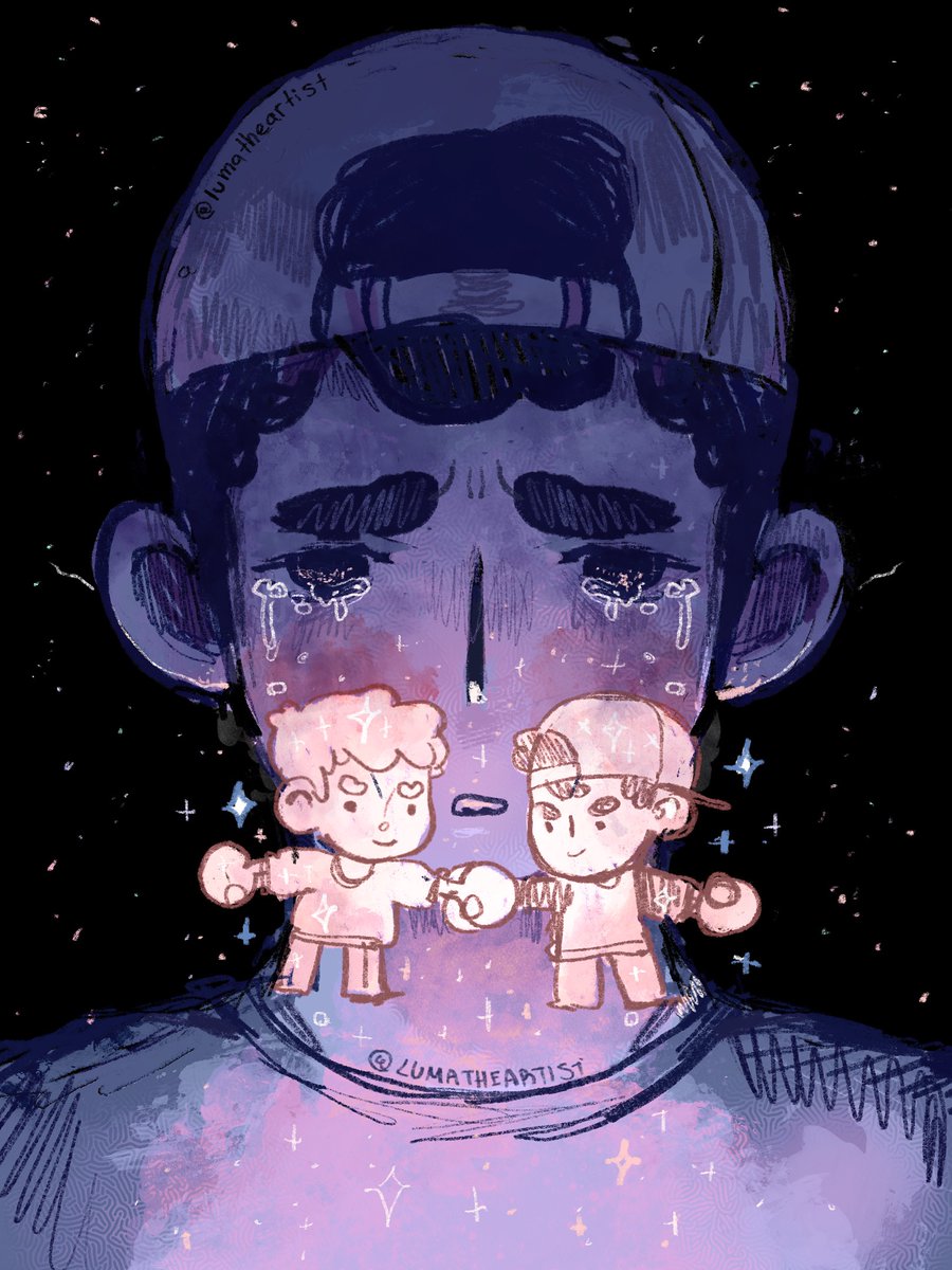 lumatheartist's tweet image. it hurts.