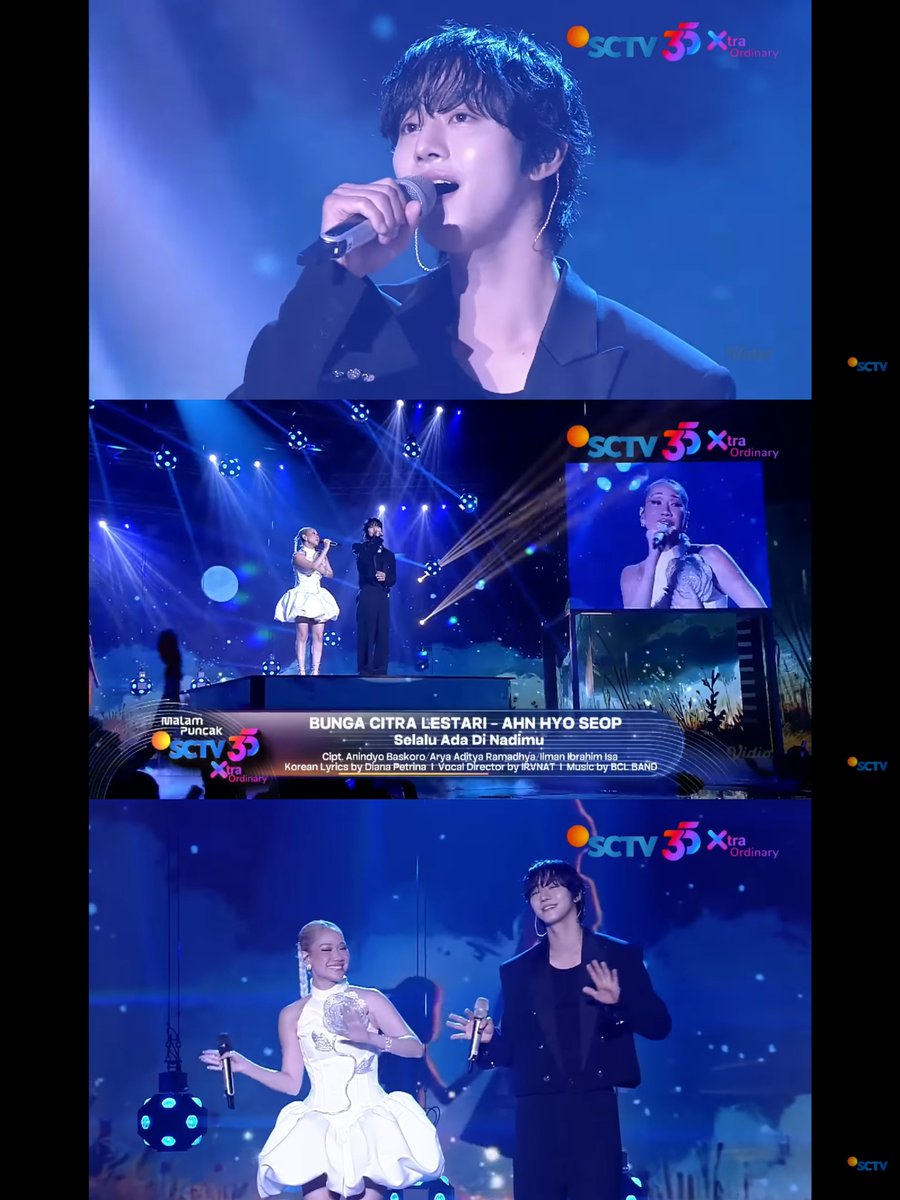 Ahn Hyoseop &amp; Bunga Citra Lestari : Selalu Ada di Nadimu (Jumbo) 🎶 •kdm•
(Live Show HUT SCTV ke-35) 🤩