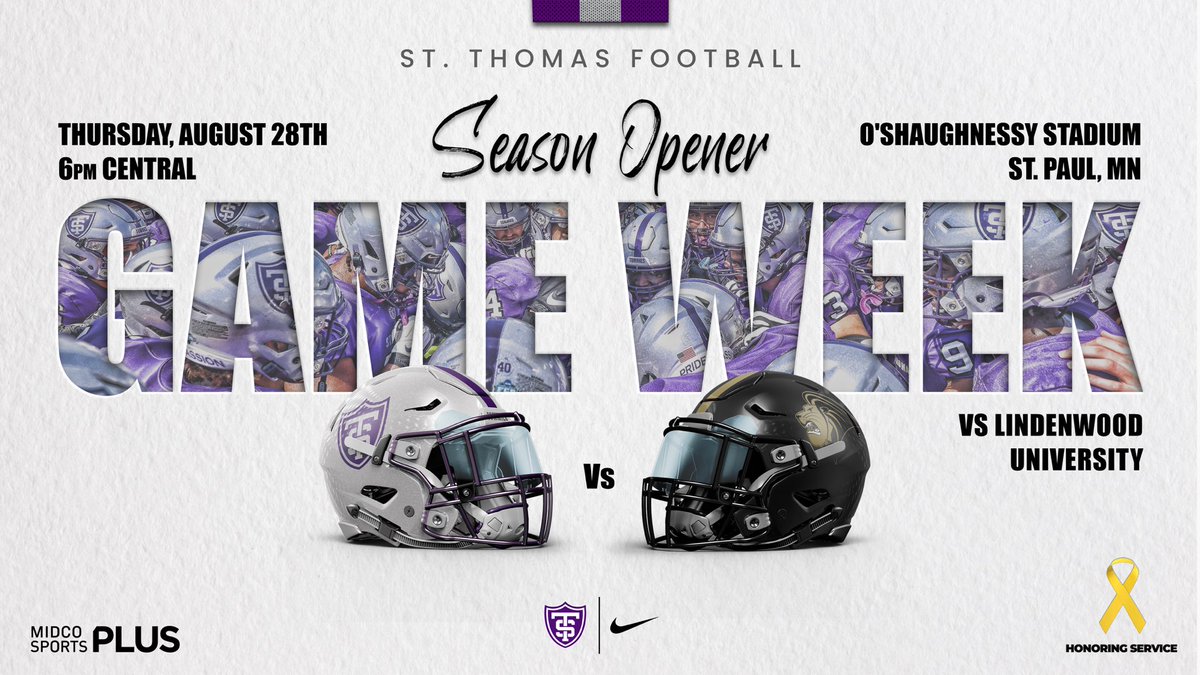 🚨 Szn Opener <a href="/UofStThomasMN/">University of St. Thomas</a> 🟣⚪️⚫️