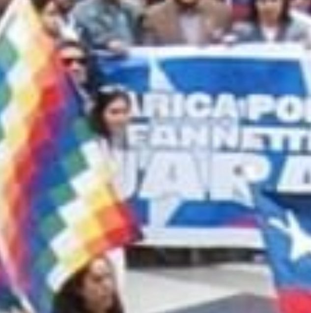 Oiga diputada:

Está medio rara esa foto. Como esta cabecita sin cuerpo saliendo de la bandera.

¿No estará usando inteligencia artificial para crear una fake news, cierto?

Tenga cuidado, mire que la Ministra Vallejo podría caerle encima. <a href="/GaelYeomans/">Gael Yeomans</a>