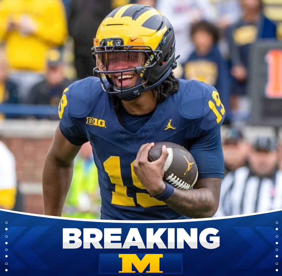 uofmcoverage (@uofmcoverage) on Twitter photo BREAKING: Bryce Underwood has officially been named Michigan’s starting QB per <a href="/mzenitz/">Matt Zenitz</a> #GoBlue BREAKING: Bryce Underwood has officially been named Michigan’s starting QB per <a href="/mzenitz/">Matt Zenitz</a> #GoBlue