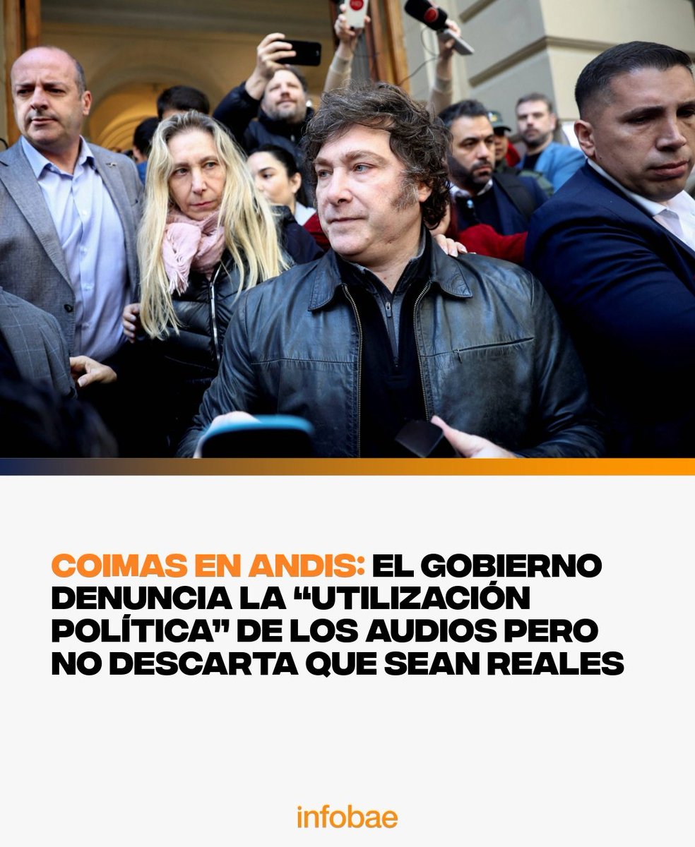 🔥⁉️ ¿CREES que SON REALES los AUDIOS de las supuestas COIMAS y CORRUPCIÓN en la Agencia Nacional de Discapacidad (ANDIS)? 🤔

1- SÍ, SON REALES ✅
2- NO, SON FALSOS ❌