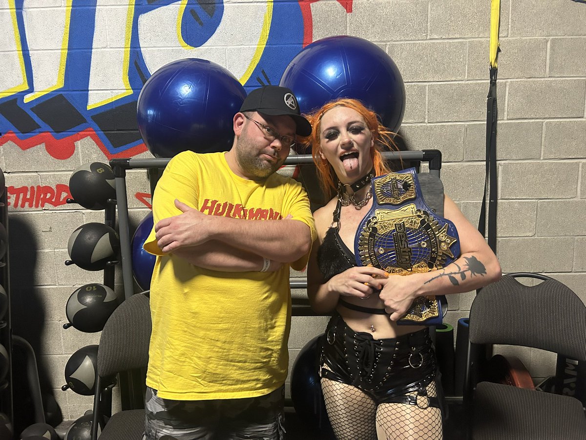 New <a href="/DestinyWrestle/">Destiny Wrestling</a> champion <a href="/HellsFavoritePK/">Priscilla Kelly</a>