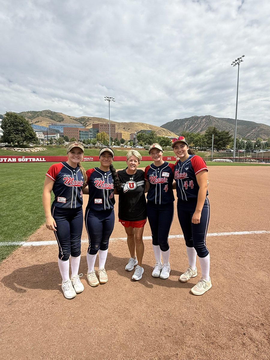 Thank you to the coaches <a href="/Utah_Softball/">Utah Softball</a> for an amazing camp weekend! 🥎 Peyton, Rosely, Makinley &amp; Mads worked hard, learned a lot, and loved getting a closer look at your program. 
<a href="/PWilliams2029/">PeytonWilliams2029</a> <a href="/RoselyHM_2028/">Rosely Hensley-Mokiao 2028</a> <a href="/M_Hislop2028/">Makinley Hislop</a> <a href="/MBittman_2028/">Madeline_Bittman.2028</a>