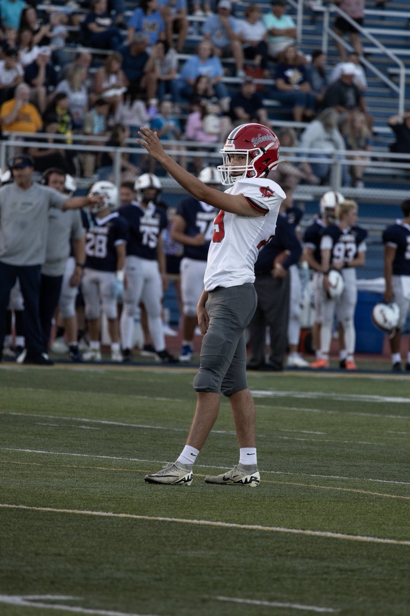Went 4/4 on PAT’s and one touchback last night to contribute to our first opener game win in 7 years! What a great team effort! proud of my guys, moving on to the next! #YuttaHey <a href="/ShaneElkin48/">Shane Elkin</a> <a href="/CoachOhnmeis/">Coach Ohnmeis</a> <a href="/damewood29/">Damewood28</a> <a href="/OhiosElite1/">Ohio’s Elite</a> <a href="/TylerStevens94/">Tyler Stevens</a> <a href="/ClerSunSports/">Clermont Sun Sports</a>