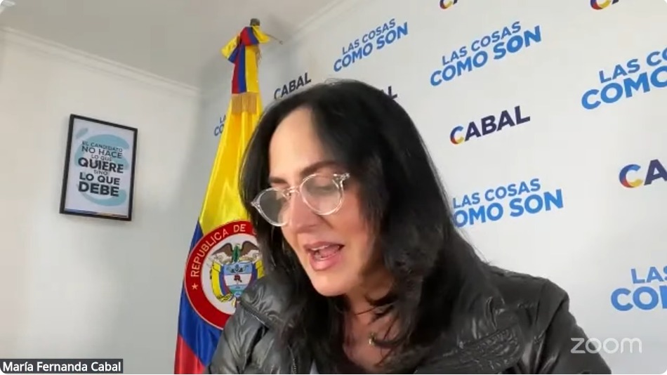 lafm's tweet image. "El socialismo impuesto en este gobierno, es el reflejo del miedo a la libertad", expresó La senadora y precandidata presidencial María Fernanda Cabal, quién subrayó la necesidad de que los ciudadanos mantengan la libertad de escoger la EPS que consideren adecuada. En ese…