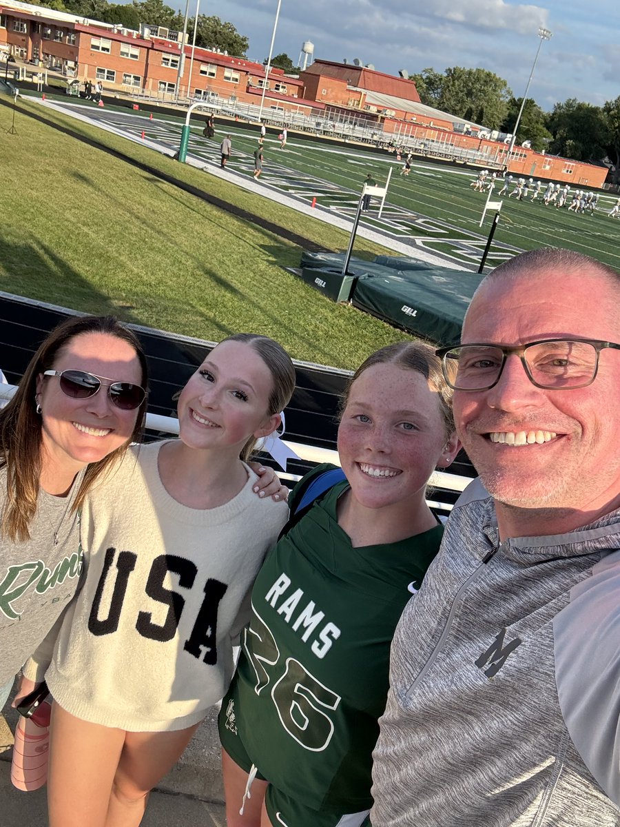 hubbardbradford's tweet image. Friday’s @Grayslake_Rams #Ramily Rally was a blast. We’ve got a dancer and flag football player! This fall is going to be so much fun. #HubbardSisters #makeitmatter #dadisthebesttitle