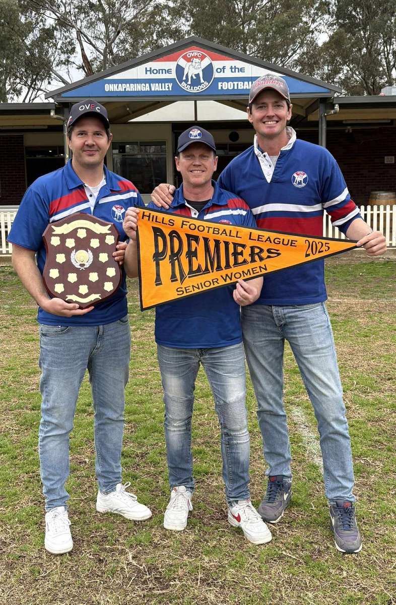 When you’re having a rough run on the punt it’s bloody important to have other pursuits to lean on. The Onka’s women won a premiership yesterday which was incredibly satisfying and the perfect way to end my coaching career. #Woof