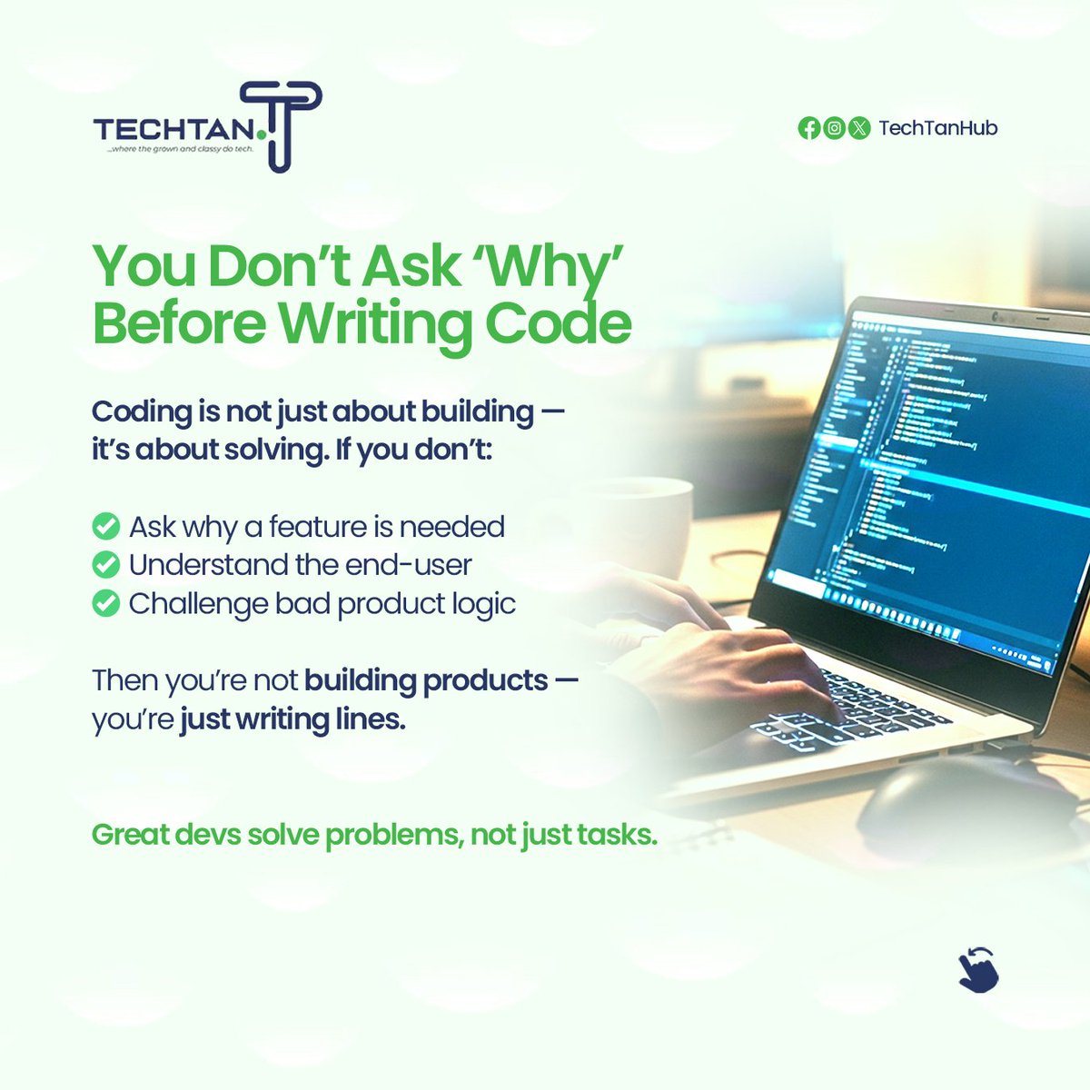 techtanhub's tweet image. YOURSELF SAFE

PS: Just in case, @techtanhub is your best place to be trained on development. Visit our website today, to get started 

#techtanhub #techhubsinportharcourt #portharcourttechhubs #TechNigeria #techtrainingcenter #TECHTAN #portharcourt #techhub #tech