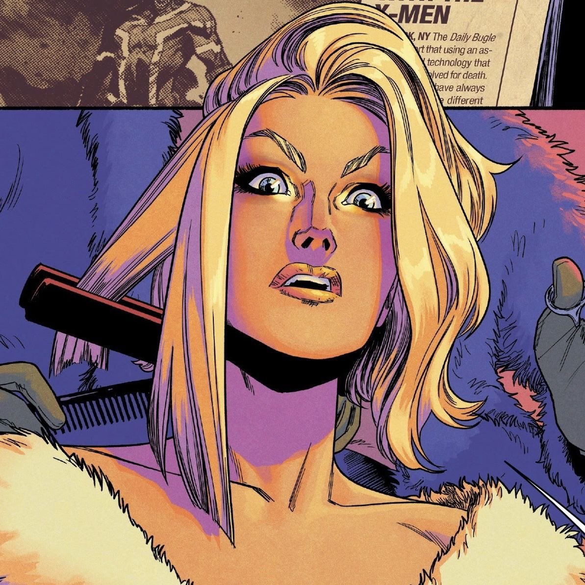 TELEPATTDIAMOND's tweet photo. Gives this stare to reader. https://t.co/Do81BNr64j