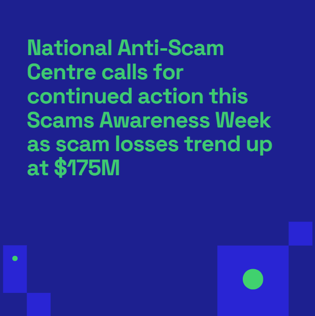 This Scams Awareness Week, we’re joining together with government, business, community groups, consumer protection groups, and educational organisations to reinforce 3 simple actions that can help protect Australians from scammers: ‘Stop. Check. Protect’. nasc.gov.au/news/national-…