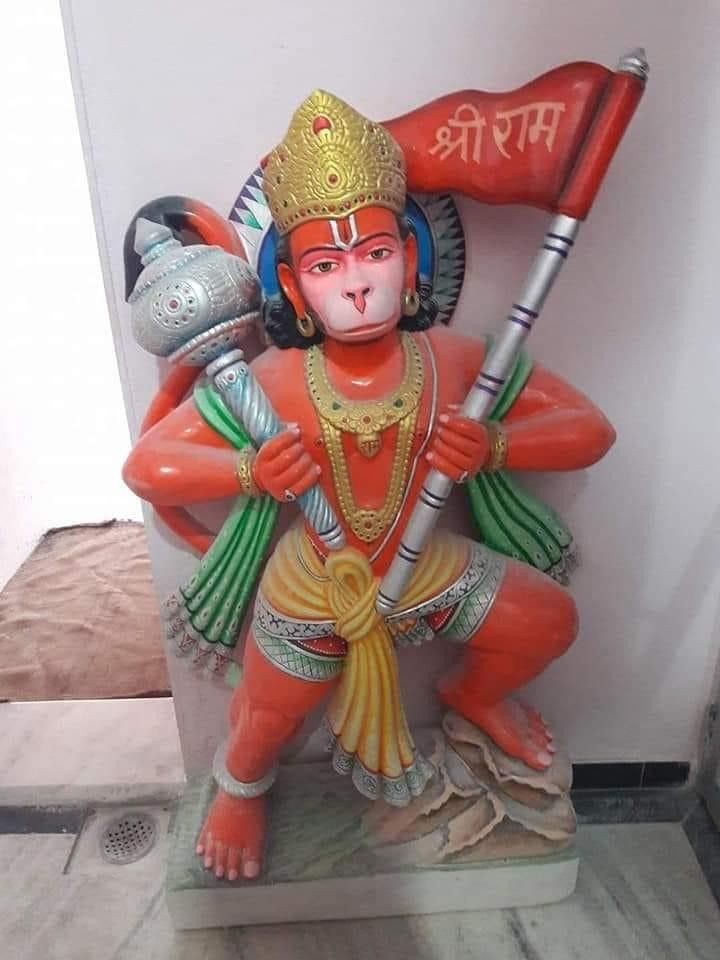 ब्रह्मांड सरकार श्री राम का जिनका आशीर्वाद है वही बड़े संकट मोचन चिरंजीवी हनुमान तेजस्वी दर्शन