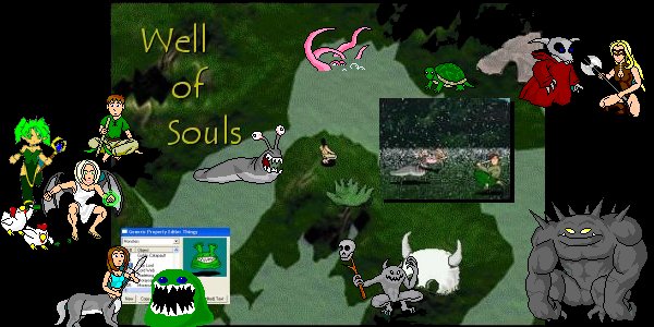 DatFox__'s tweet image. There was this one game called Well of Souls. The first MMO I&apos;ve ever played. You could look however you want since it allowed you to import sprite sheets. It got me into pixel art at the time.