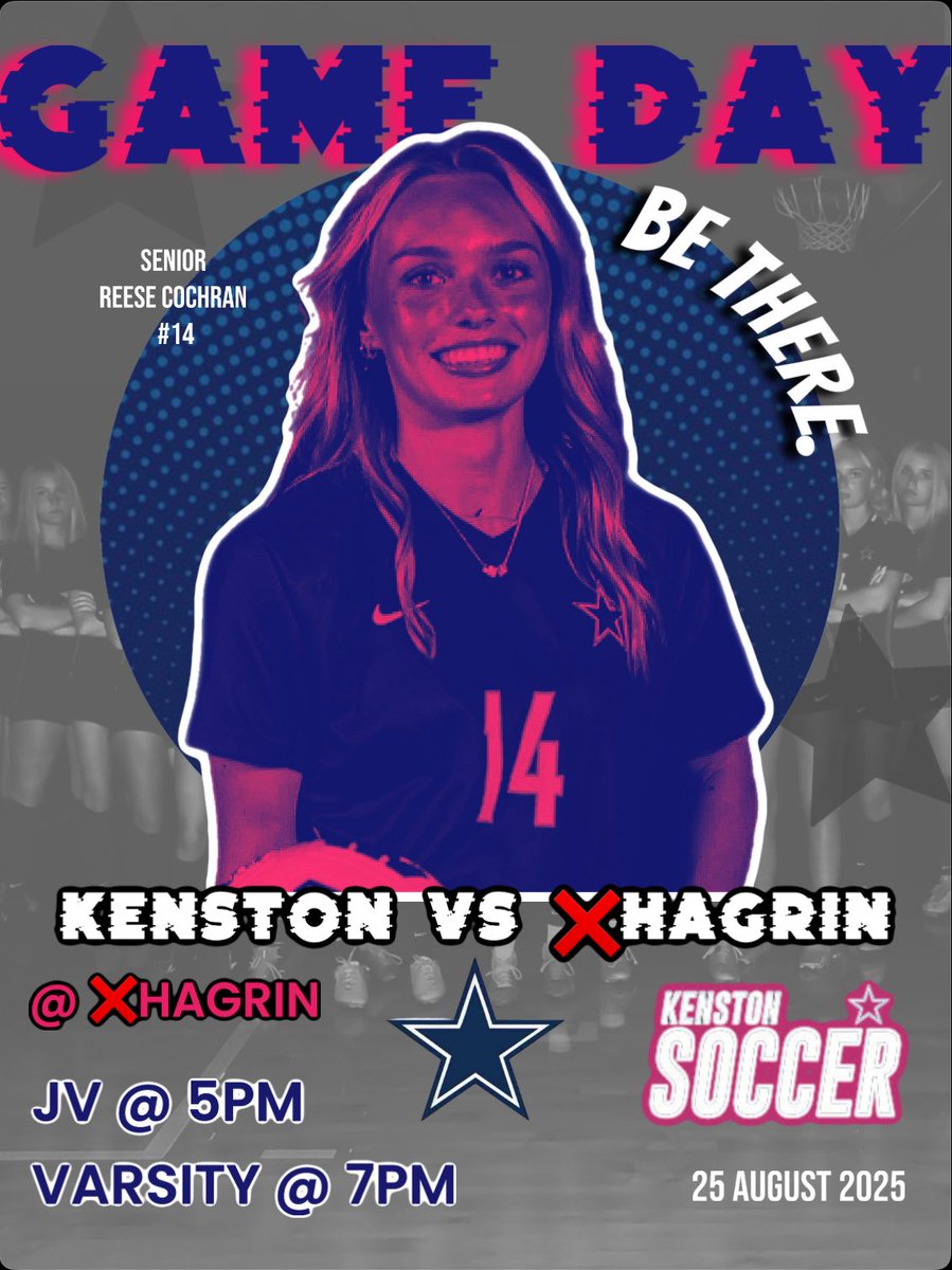 ITS GAME DAY #4. YOUR LADY BOMBERS FACE ❌HAGRIN FALLS!!! @ ❌HAGRIN! JV @ 5PM &amp; VARSITY @ 7PM. BE THERE &amp; BE READY TO CHEER US ON.