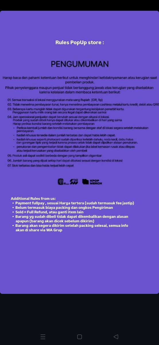 INA GO |WH KR OFF | PO MERCH HYBE GRUP LINE STORE tweet media