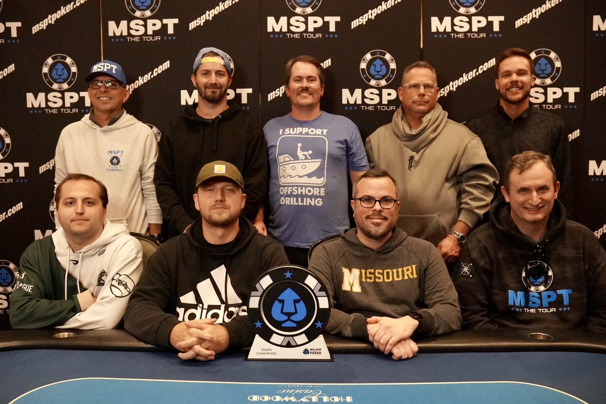 We have reached the final 9 from a starting field of 676 runners in the $1,110 Main Event <a href="/HollywoodSTL/">Hollywood Casino St. Louis</a>❗️
msptpoker.com/Pages/LiveRepo…