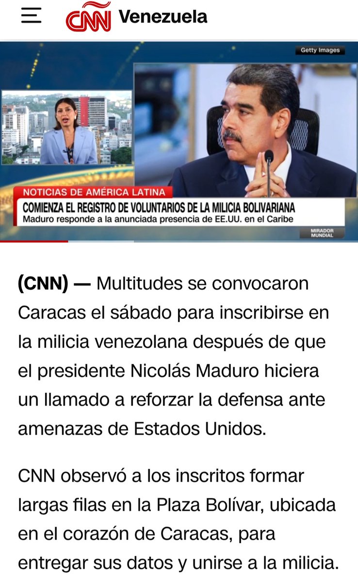 Gerardo Hdez. Nordelo (@ghnordelo5) on Twitter photo ¿Si lo dice <a href="/CNNEE/">CNN en Español</a> los odiadores dirán que es mentira?
#Cuba #CDRCuba #65AñosCDR #Maduro #Venezuela ¿Si lo dice <a href="/CNNEE/">CNN en Español</a> los odiadores dirán que es mentira?
#Cuba #CDRCuba #65AñosCDR #Maduro #Venezuela