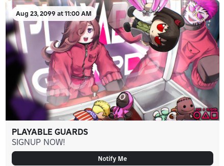 superfg125's tweet photo. this update gonna take a while😭 #SquidGame #ROBLOX https://t.co/ZyO0ikwLBJ