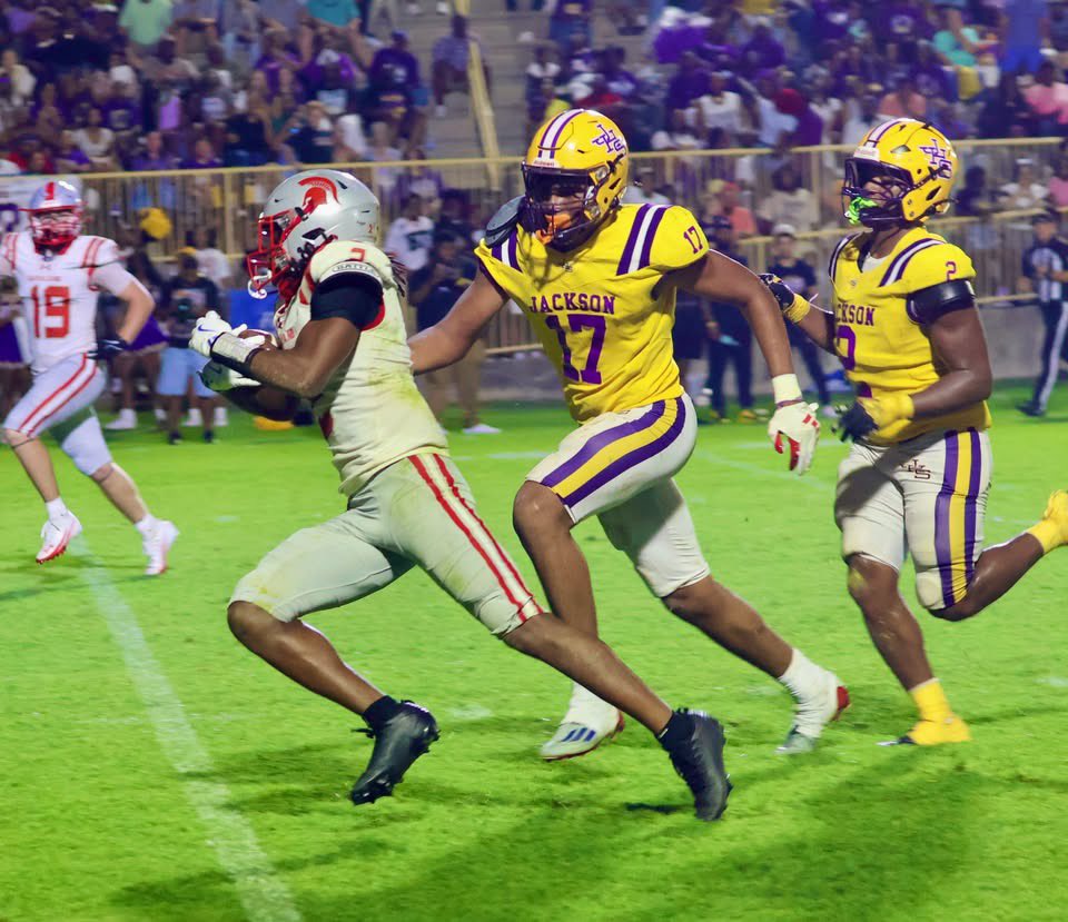 <a href="/GoSaraland/">Spartan Football</a> opened the season with a road win. The bigger story? A united Spartan Nation—on the field, on the sidelines, and in the stands—football, cheer, dance, band, and fans all bringing the <a href="/SaralandHigh/">SHS</a> spirit to Jackson. #ExpectMoreAchieveMore #AndThenSome