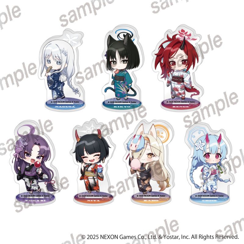 💐ブルーアーカイブ × #まねきねこ コラボ第2弾💐

浴衣姿の限定イラストを使用した
コラボオリジナルグッズをご予約受付中🐱🎤

受付期間は【9月15日(月・祝)】まで⌚
#ブルアカ

▼詳細はこちら
animate-onlineshop.jp/animetitle/ind…