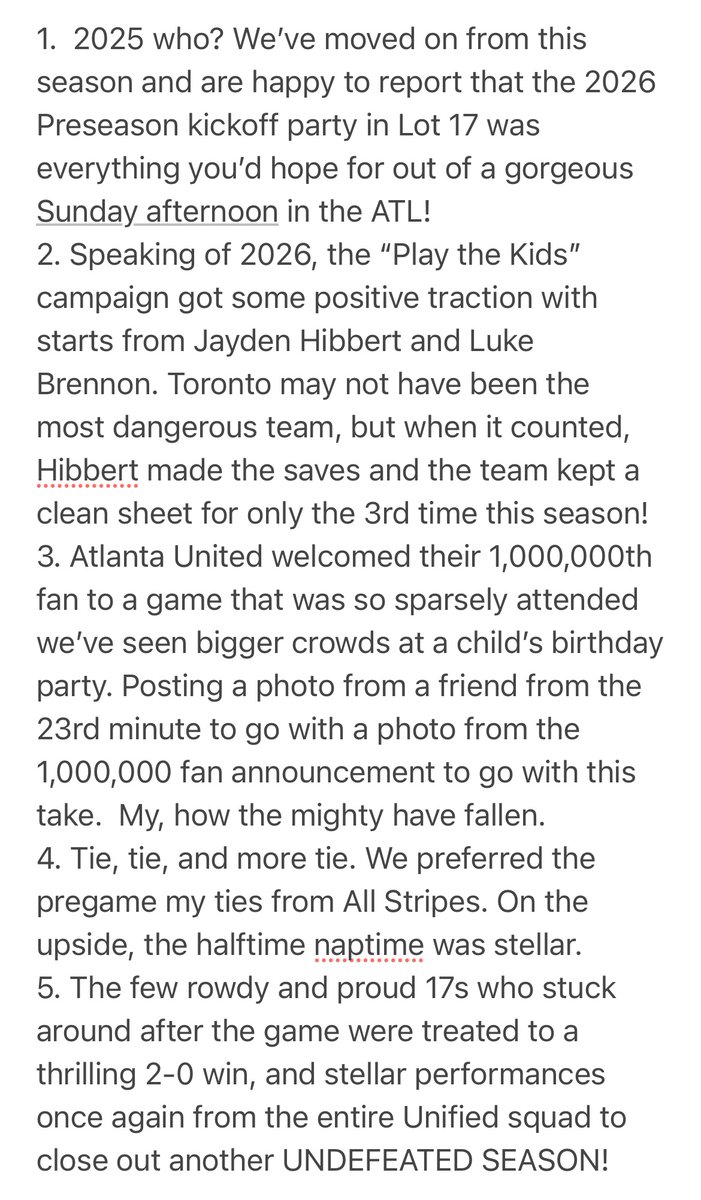 five_takes's tweet photo. In the words of Dave Matthews… so much to say so much to say so much to say
(Not really, we’re still enjoying the effects of my ties)
We will attempt to talk about it tomorrow: leave us your takes and your fave place at the Benz to nap 
#atlutd #ftotfs https://t.co/jIzDcccKhi