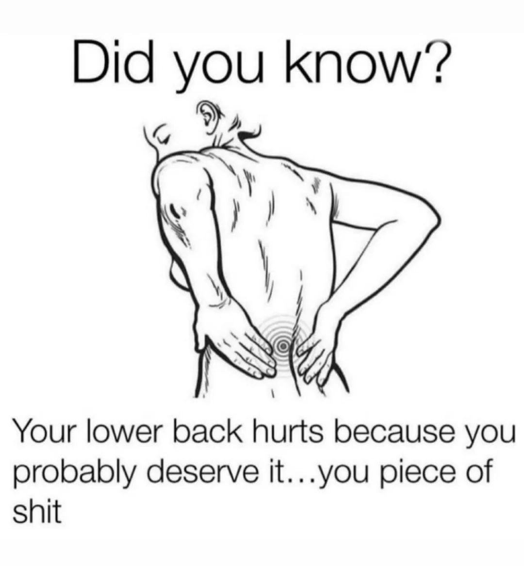 <a href="/awkwardgoogle/">Interesting things</a> This video causes Back Pain