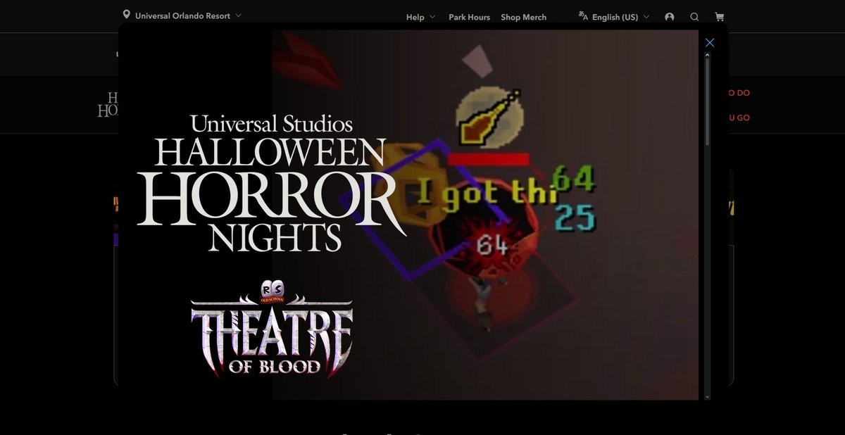 whoa look at the new event for halloween horror nights