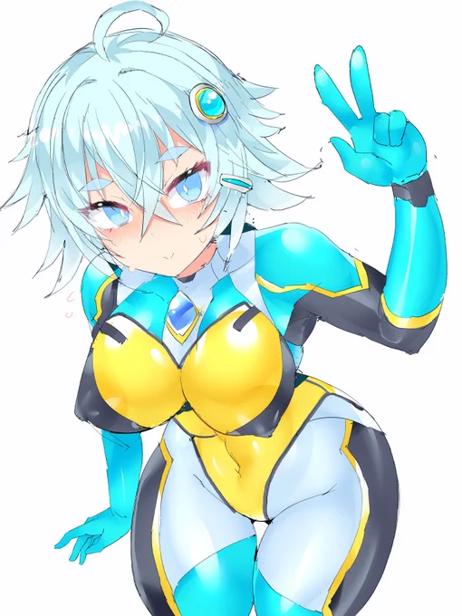オリキャラぴっちりスーツ