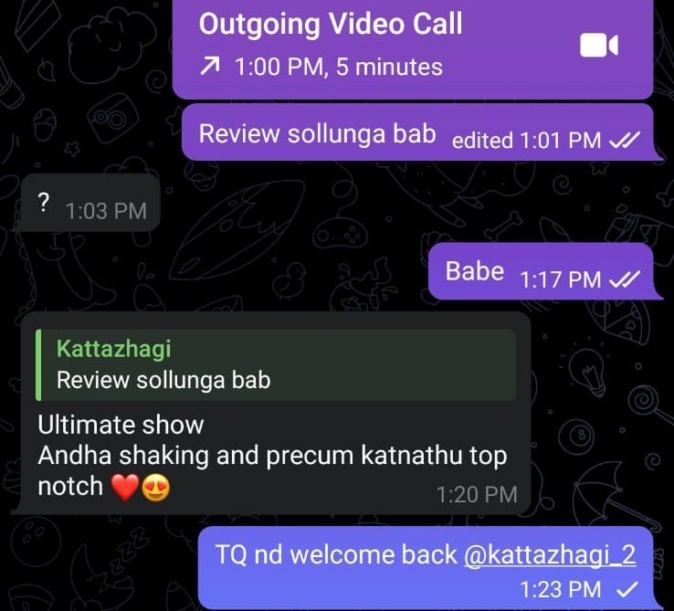 Ashok (@call_me_ashok20) on Twitter photo Satisfied Customers Review 🔥
Follow My TG Channel 🔗
t.me/+iP332HseBTNmN…
DM 💌 to get Monday morning offers for all shows 🎉
<a href="/_vasanth69/">கள்வன் (AR)</a> <a href="/don_tme007ak/">🧲Dark devil🌪️</a> <a href="/fun___Romeo/">𝕽𝖔𝖒𝖊𝖔</a> <a href="/LifeDude5/">Life Dude 100K 😎</a> <a href="/UdhayaK42450356/">UDHAYA♂️ KUMAR</a> <a href="/vino98061208/">💖💞༒𓆩வினோதினி𓆪༒💕💖•°</a>
<a href="/fCuckingrhiNo3/">Hunting Beast</a> <a href="/homeofhotties_/">🔞 25K Home Of The Hotties 🔞</a> <a href="/kamal71727/">𝙆𝘼𝙈𝘼𝙇ᵈᵒⁿᵘᵗ🍩ᶠᵃⁿ</a> <a href="/xxxboy_199/">🤍𝐇 𝐎 𝐓 🍷𝐁 𝐑 𝐎 𝐓 𝐇 𝐄 𝐑 👿</a> Satisfied Customers Review 🔥
Follow My TG Channel 🔗
t.me/+iP332HseBTNmN…
DM 💌 to get Monday morning offers for all shows 🎉
<a href="/_vasanth69/">கள்வன் (AR)</a> <a href="/don_tme007ak/">🧲Dark devil🌪️</a> <a href="/fun___Romeo/">𝕽𝖔𝖒𝖊𝖔</a> <a href="/LifeDude5/">Life Dude 100K 😎</a> <a href="/UdhayaK42450356/">UDHAYA♂️ KUMAR</a> <a href="/vino98061208/">💖💞༒𓆩வினோதினி𓆪༒💕💖•°</a>
<a href="/fCuckingrhiNo3/">Hunting Beast</a> <a href="/homeofhotties_/">🔞 25K Home Of The Hotties 🔞</a> <a href="/kamal71727/">𝙆𝘼𝙈𝘼𝙇ᵈᵒⁿᵘᵗ🍩ᶠᵃⁿ</a> <a href="/xxxboy_199/">🤍𝐇 𝐎 𝐓 🍷𝐁 𝐑 𝐎 𝐓 𝐇 𝐄 𝐑 👿</a>