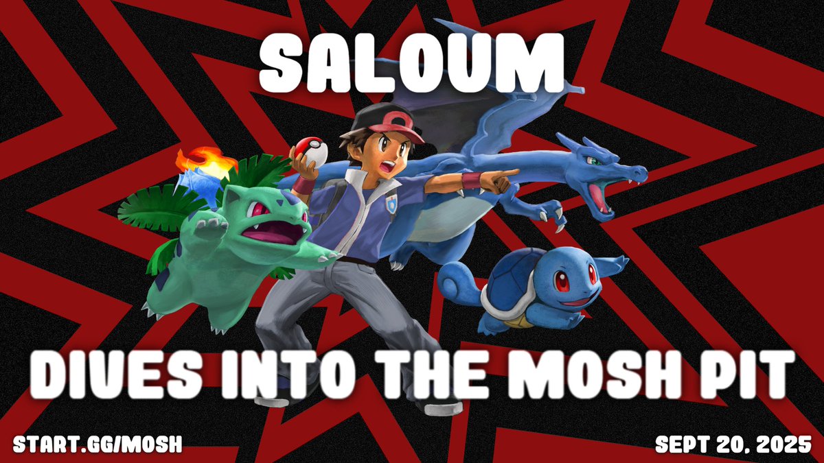 start.gg/MOSH (@moshpitssb) on Twitter photo Ouch!? slayer and Prize Pool 2 winner, <a href="/Saloum_PT/">NS | NE | Saloum</a> dives into The Mosh Pit!
Will Ottawa defend their turf, or will Saloum rise to the challenge and take it all? It could be you that turns the tides!
Regular registration ends IN 2 DAYS SO GET YOUR BUTTS IN HERE
#EnterTheMoshPit Ouch!? slayer and Prize Pool 2 winner, <a href="/Saloum_PT/">NS | NE | Saloum</a> dives into The Mosh Pit!
Will Ottawa defend their turf, or will Saloum rise to the challenge and take it all? It could be you that turns the tides!
Regular registration ends IN 2 DAYS SO GET YOUR BUTTS IN HERE
#EnterTheMoshPit