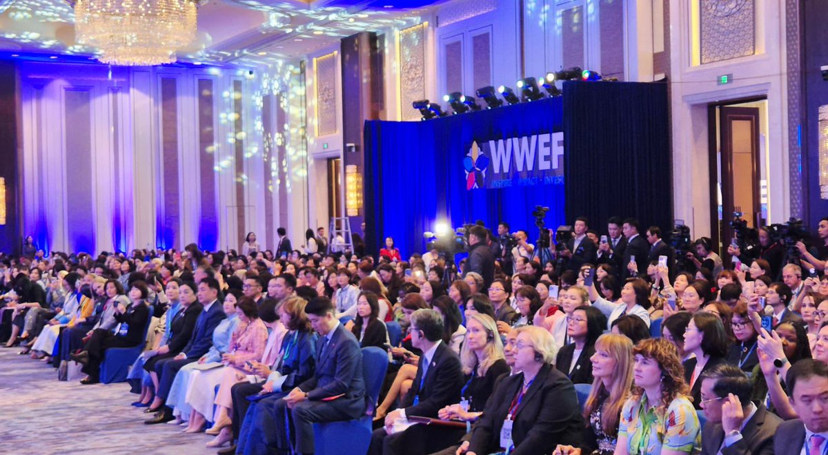MatildaDimovska's tweet image. Honoured to join WWEF 2025 in Ulaanbaatar, held under the auspices of President @UKhurelsukh. Proud to support Mongolia’s leadership on this global agenda showing why women’s entrepreneurship &amp;amp; leadership are vital for inclusive growth, resilient economies, &amp;amp; sustainable future.