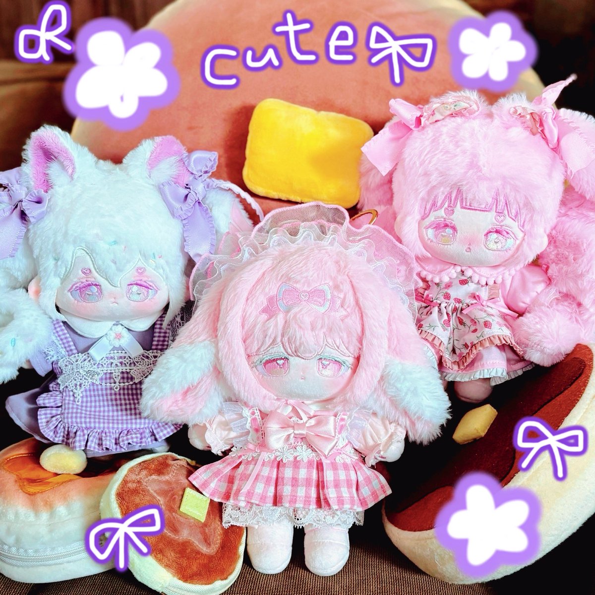 シュガースイーティーちゃん🎀キャンディクリームミルちゃん🍬イチゴミルちゃん🍓いつかイチゴニャイちゃんもご縁があるといいなと引き続き探しておりますෆ.*･ﾟ

🧸✩.*˚<a href="/Chusom_churing/">💗설탕 솜구름💗츄링 공구계</a> さま