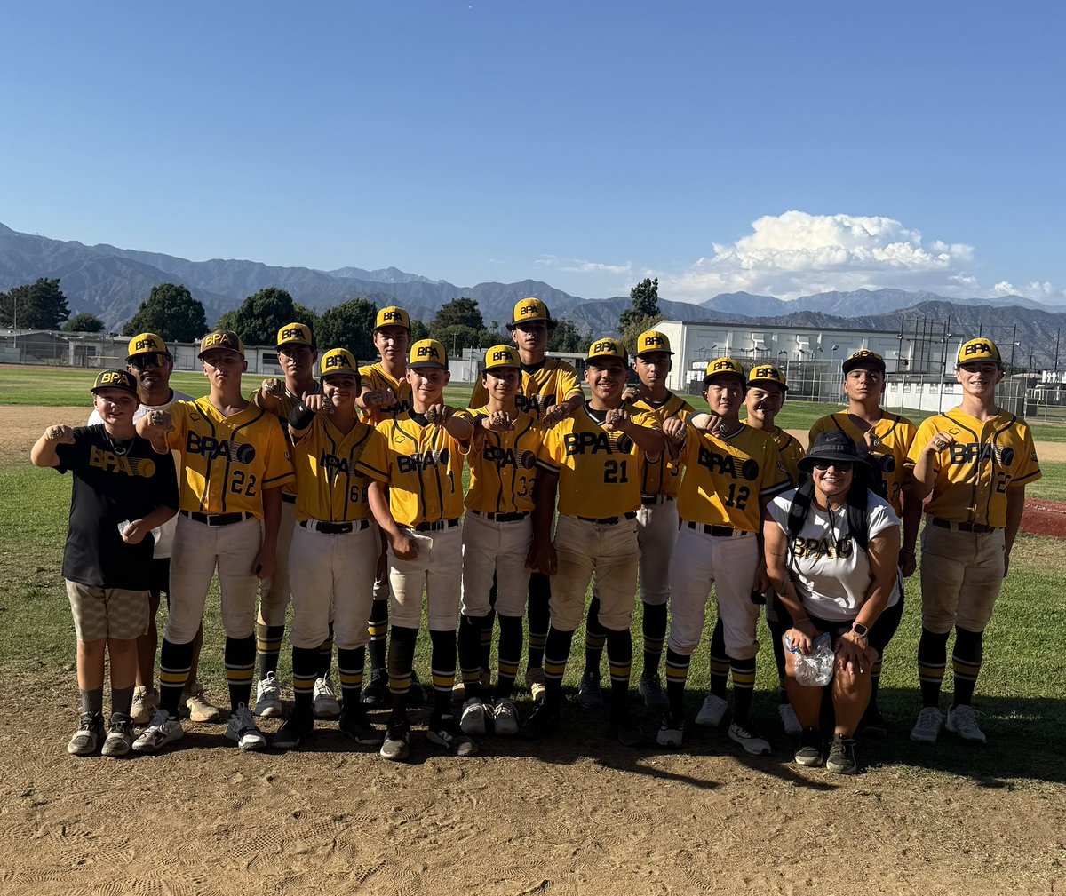 Wallbanger (@wallbanger40) on Twitter photo BPA 14U first time in the dirt & took care of business. 4 - 0 on the weekend played hard, pounded the zone, threw some leather & caught lots of barrels. β¦<a href="/BPA_Wallbangers/">BPA Wallbangers</a>β© β¦<a href="/BPAtravelball/">BPA Baseball</a>β© β¦<a href="/zekeprado/">Zeke Prado</a>β© β¦<a href="/BoLaPerformance/">BoLaPerformance</a>β© #BPAWay #EVOArmy #PlayHardPlayFast BPA 14U first time in the dirt & took care of business. 4 - 0 on the weekend played hard, pounded the zone, threw some leather & caught lots of barrels. β¦<a href="/BPA_Wallbangers/">BPA Wallbangers</a>β© β¦<a href="/BPAtravelball/">BPA Baseball</a>β© β¦<a href="/zekeprado/">Zeke Prado</a>β© β¦<a href="/BoLaPerformance/">BoLaPerformance</a>β© #BPAWay #EVOArmy #PlayHardPlayFast