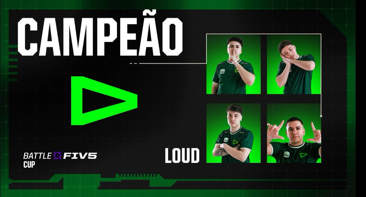 HEXACAMPEÃO DO B5! + 3x SEGUIDOS 🏆

- <a href="/KroozzNS/">LOUD KroozzN$</a> 
- <a href="/pugadisero/">LOUD Puga</a> 
- <a href="/brasilfpss/">LOUD br4sil</a> 

Seguimos o maior e melhor time. #goLOUD