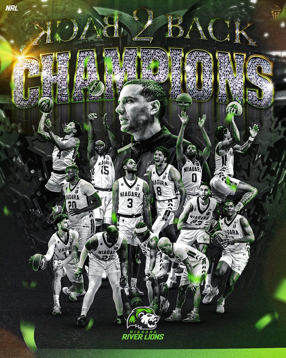 YOUR NIAGARA RIVER LIONS ARE THE 2025 <a href="/CEBLeague/">CEBL</a> CHAMPIONS 🏆🎉

#RunItBack | #PullUp