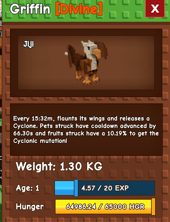 trigg63824's tweet photo. Js hatched a griffin. https://t.co/HOcpqFCqlG