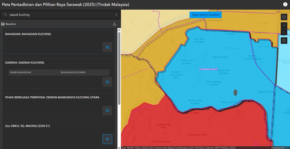 TindakV2's tweet image. 🚨 BARU DILANCARKAN! 🚨

PETA PENTADBIRAN &amp;amp; PILIHAN RAYA SARAWAK 2025 🗺️📱
Kepada rakan-rakan Sarawak,

Tindak Malaysia dengan bangganya memperkenalkan aplikasi peta interaktif TERKINI . Ini mungkin satu-satunya peta interaktif seumpamanya untuk Sarawak! 🔥

💡 Masukkan alamat…