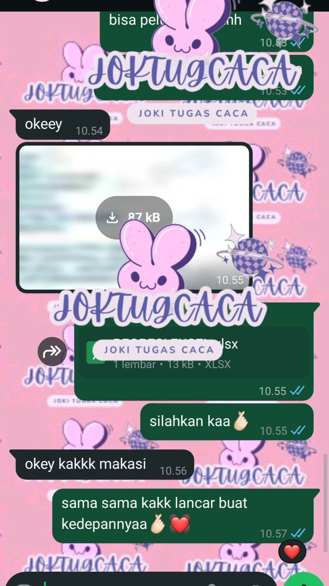 258. Testimoni joki essay✨
259. Testimoni joki formating skripsi✨
260. Testimoni joki parafrase✨
261. Testimoni joki tugas statistika✨
#jokitugas #zonauang