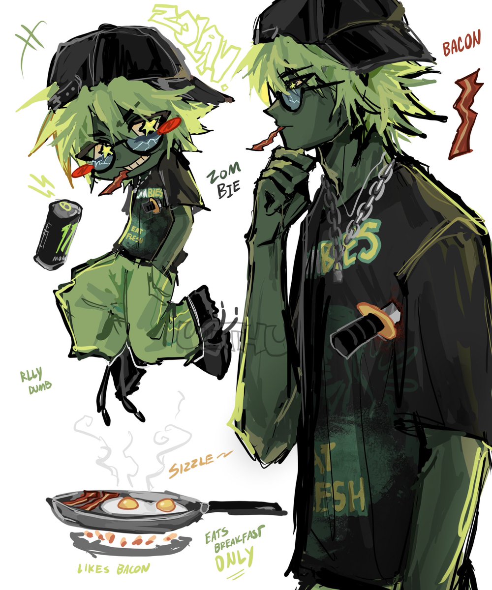 ui_thu's tweet image. Zombie #oc #roblox