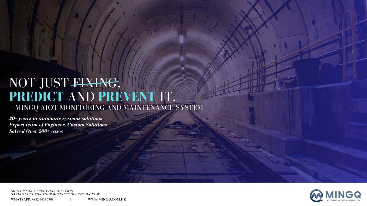 MingQ2024's tweet image. Tunnel ops in the dark? I’ve been that anxious worker, fearing unseen risks. MingQ’s AIoT Monitoring ensures 99% uptime, 30% safer maintenance. Your tunnel pain? Comment! DM for free deck + consult. #IoTLogistics #RFIDSolutions #MingQTech