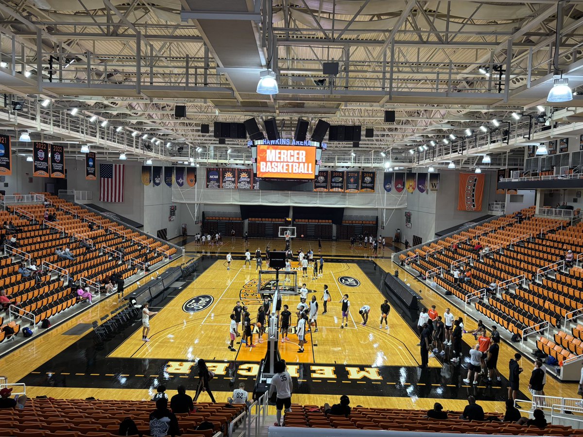engin_mccarthy's tweet image. Had a great time at @MercerMBB Elite Camp 
@WarEaglesBball  @hoopatlanta_