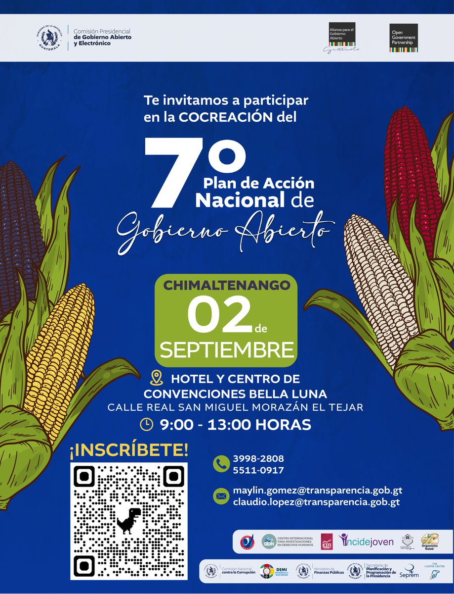 ¡Dale compartir! #GobiernoAbierto en los territorios, ¡Mi Voz Importa, Mi Participación Transforma!