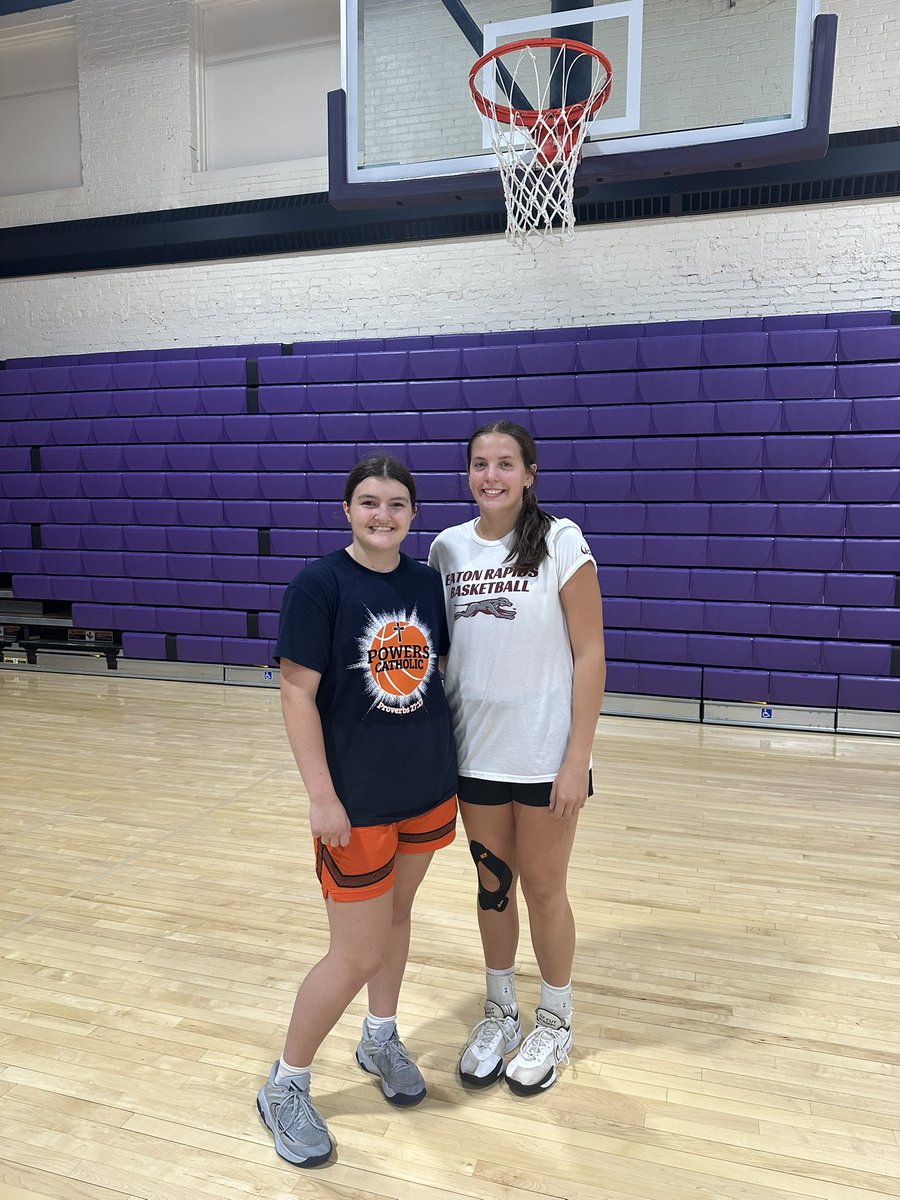 Had so much fun at <a href="/AlbionWBB/">Albion College Women’s Basketball</a> Elite camp!! Thank you <a href="/CoachdCarden/">Doreen Carden</a> and <a href="/CoachEvanMetz/">Evan</a>!! Loved the energy in the gym and an amazing tour!! <a href="/CoachSaldana517/">Coach Saldana</a> <a href="/MIpremierbball/">Michigan Premier</a> <a href="/eatonrapidsgbb/">Eaton Rapids Girls Basketball</a> <a href="/AveryHannah24/">Avery Hannah</a> <a href="/BHarley2027/">Bella-Harley2027</a>