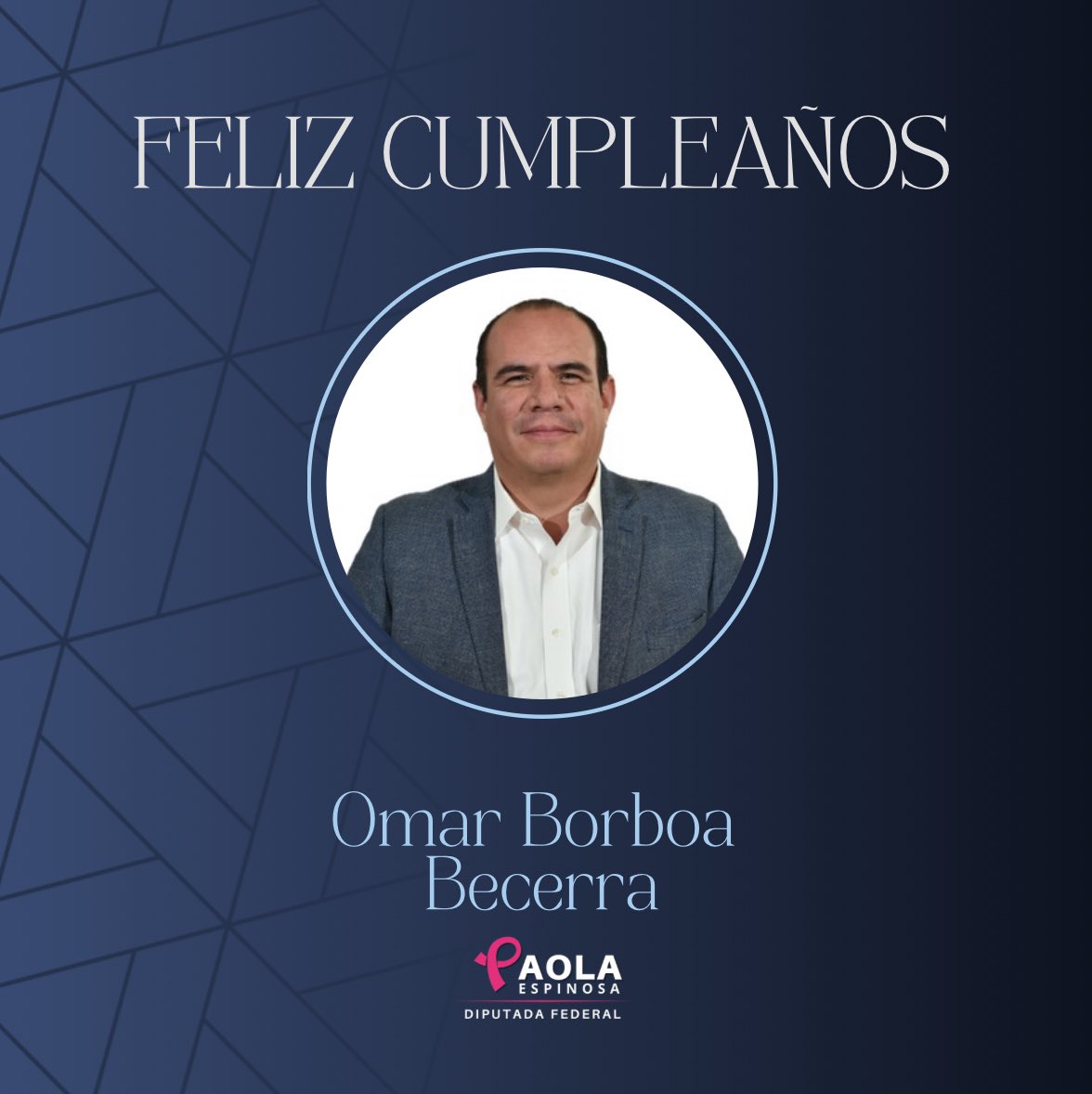Paola Espinosa (@paolaespinosaof) on Twitter photo Con mucho cariño felicito hoy a mi compañero y amigo, el diputado <a href="/omarborboab/">Omar Borboa</a>. Que sea un año lleno de salud, alegría y grandes satisfacciones. ¡Feliz cumpleaños! 🎂🎉 Con mucho cariño felicito hoy a mi compañero y amigo, el diputado <a href="/omarborboab/">Omar Borboa</a>. Que sea un año lleno de salud, alegría y grandes satisfacciones. ¡Feliz cumpleaños! 🎂🎉